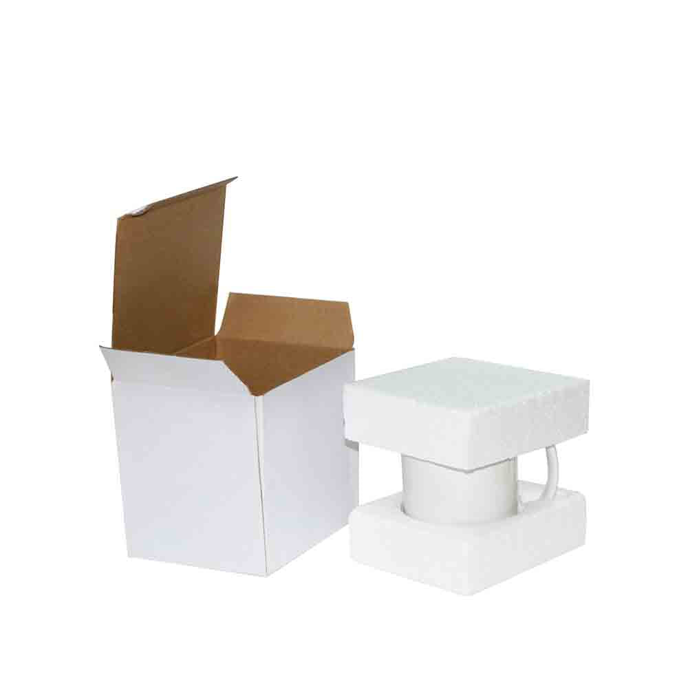 Pearl Coating™ 11oz Sublimation White Mug with Individual White Box - Case of 36 - Joto Imaging Supplies Canada